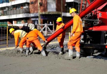 Avanzan las obras de mantenimiento del Metrobus Juan B. Justo