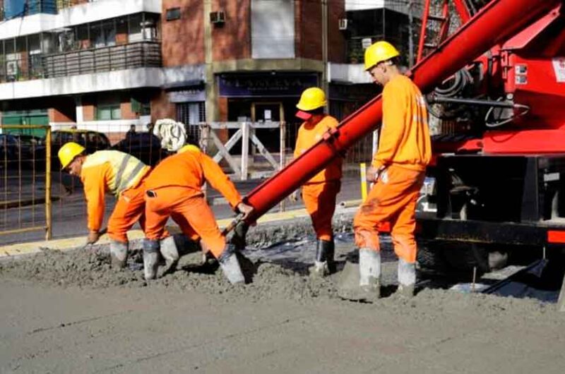 Obras de mantenimiento del Metrobus Juan B. Justo Obras de mantenimiento del Metrobus Juan B. Justo