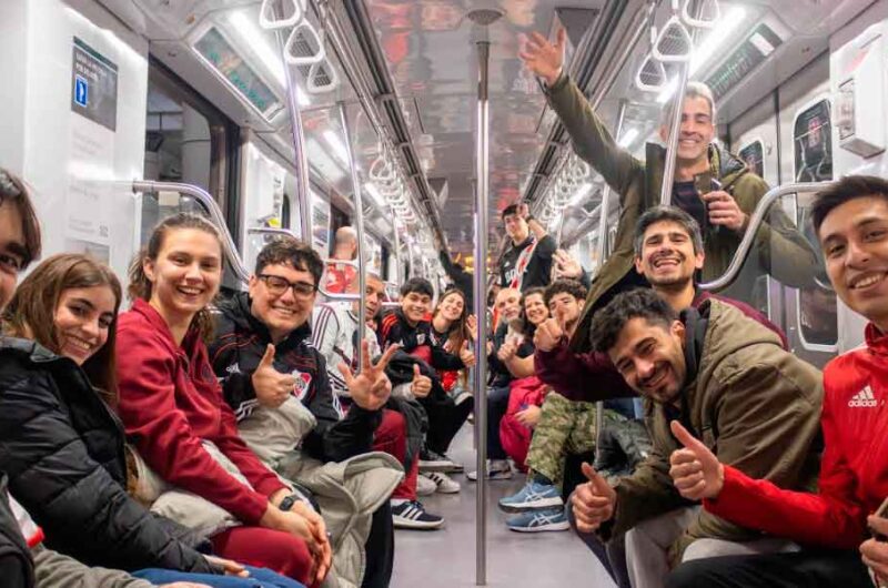 Servicio especial por el partido que se jugará en el Monumental