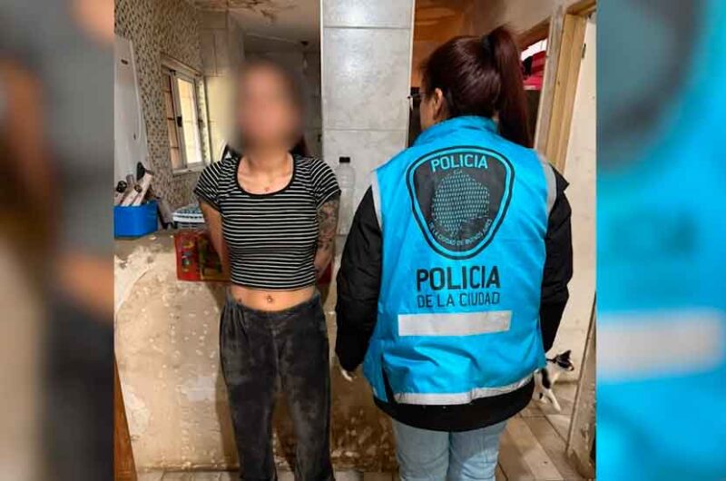 La Policía de la Ciudad detuvo a “Sofi” la viuda negra de Soldati La Policía de la Ciudad detuvo a “Sofi” la viuda negra de Soldati