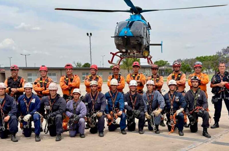 El Grupo Especial de Rescate capacitó a sus nuevos miembros