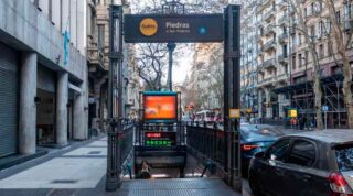 Subte: este lunes reabre la estación Loria y cierra Piedras por obras