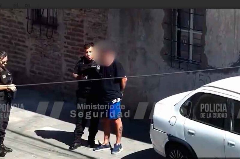 Gracias a las cámaras del CMU detienen a un punguista en Flores