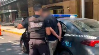 El CMU lo detectó y la Policía persiguió y detuvo a un ladrón en el microcentro