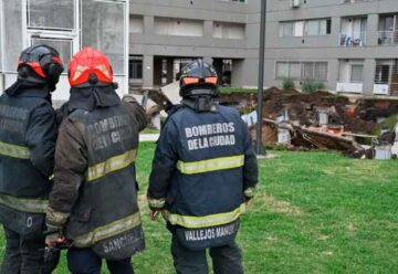 Convocan a un abrazo simbólico tras el derrumbe en Parque Patricios