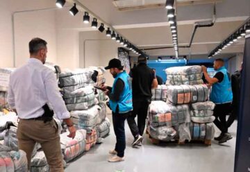 Golpe al contrabando: Secuestran ropa por 150 millones Golpe al contrabando: Secuestran ropa por 150 millones