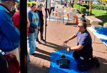 Vecinos aprendieron maniobras de reanimación y técnica de Heimlich