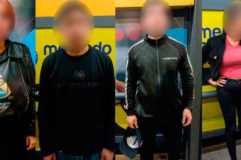 Palermo: Caen 9 delincuentes que robaban en el Metrobús