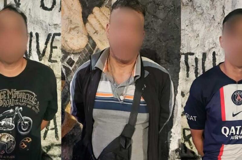 Los detuvieron tras hacer un boquete en una vivienda