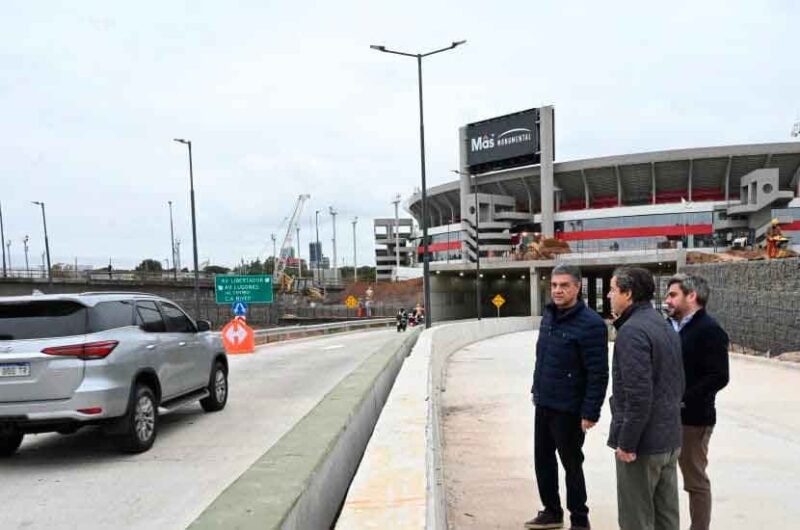 Transito: Habilitaron la ampliación del Puente Labruna Transito: Habilitaron la ampliación del Puente Labruna