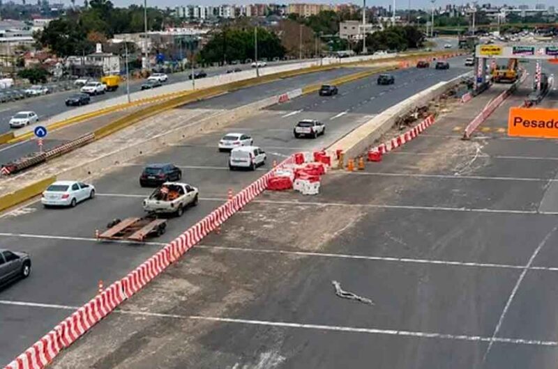 Autopista Dellepiane: Abren un nuevo acceso hacia el Conurbano