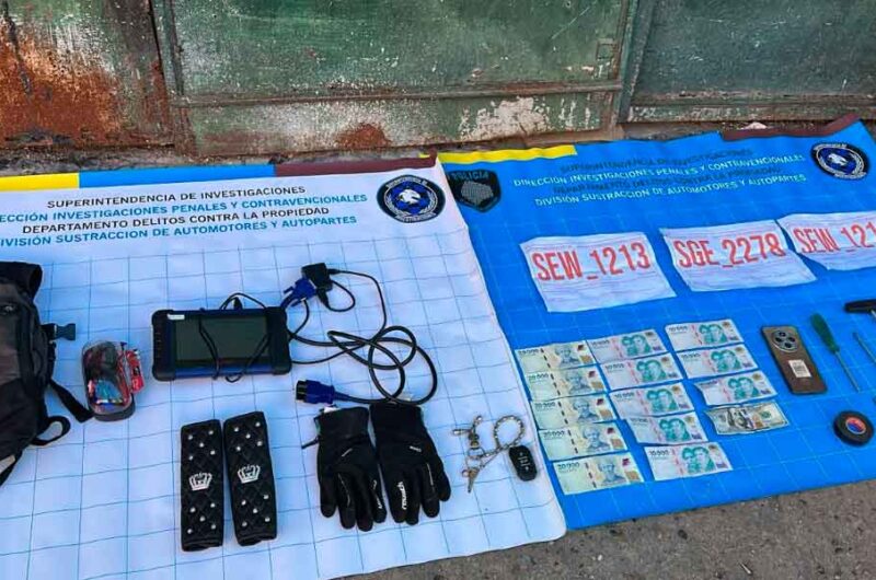 La Policía detuvo a un ladrón de autos con pedido de captura La Policía detuvo a un ladrón de autos con pedido de captura