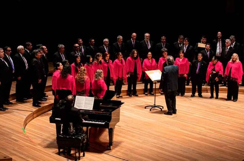 Integrantes del Coro Polifónico Nacional de Ciegos interpretarán «Atardecer en flor» Integrantes del Coro Polifónico Nacional de Ciegos interpretarán «Atardecer en flor»