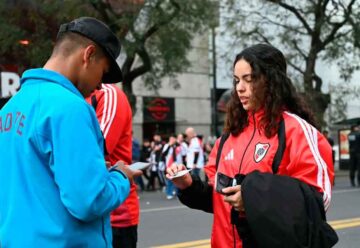 Operativo de seguridad en el Monumental tras el partido entre River y Huracán