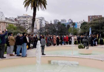 La Ciudad restauró la fuente del monumento al Ballet Nacional La Ciudad restauró la fuente del monumento al Ballet Nacional