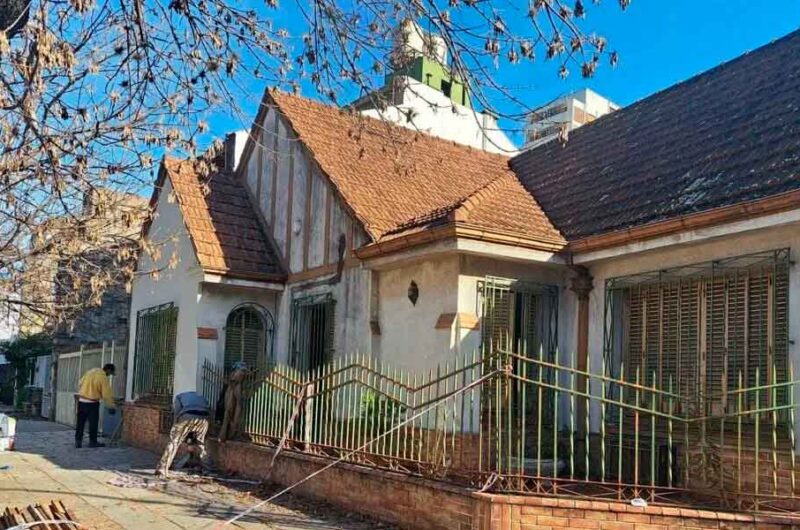 Convocan a una marcha para frenar la demolición de un histórico chalet Convocan a una marcha para frenar la demolición de un histórico chalet