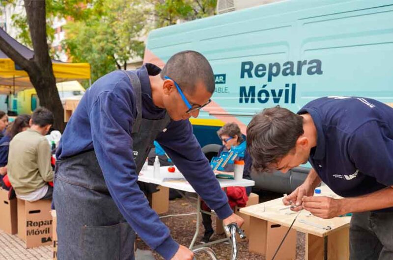 El Repara Móvil llegará este sábado al Parque Rivadavia